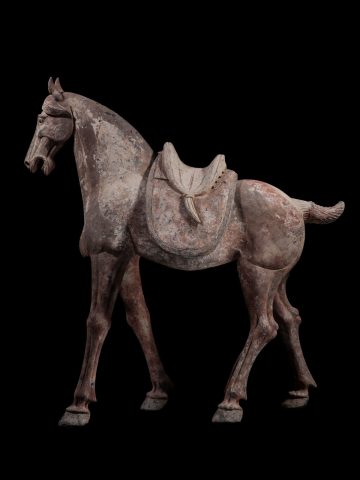 Throckmorton Fine Art Gallery New York | Horse with Saddle
