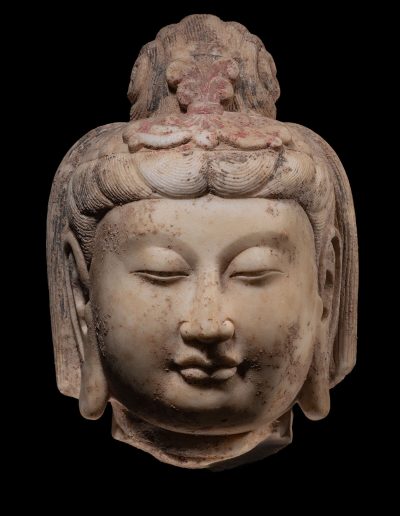 Throckmorton Fine Art Gallery New York | Head of Bodhisattva
