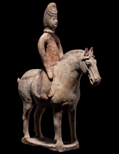 Throckmorton Fine Art Gallery New York | Woman Horse Looking Forward