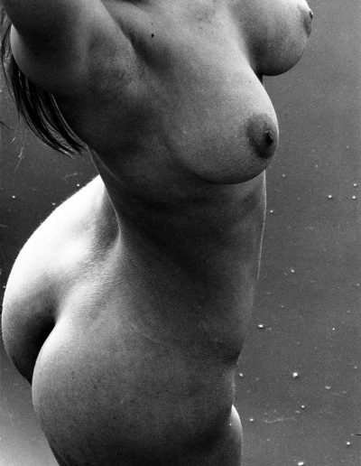 Lucien Clergue, Nude by the sea, Camargue, 1970 — gelatin silver print, 23 x 16.5 in