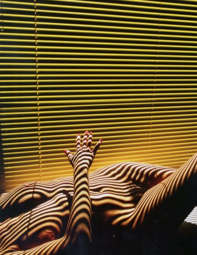 Lucien Clergue, Andrée with Red Finger Nails, NY, 1987 — cibachrome, 20 x 16 in
